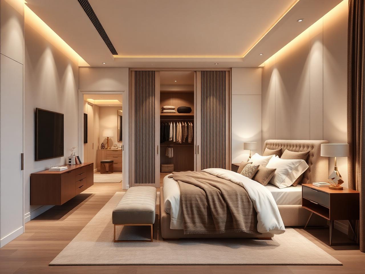 Linear Suite - Interior Design in Izmir Town, Lahore